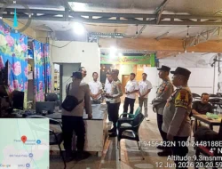 Patroli KRYD Sasar Kafe di Teluk Panji, Polsek Kampung Rakyat Libatkan TNI dan Tokoh Masyarakat Cegah Narkoba