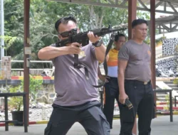 Semarak HUT Bhayangkara ke-80, Polres Labusel Gelar Lomba Menembak Antar Satuan