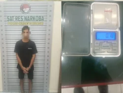 Satres Narkoba Polres Sergai Tangkap Terduga Pengedar Sabu di Perbaungan