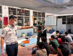 Lapas Kotapinang Gelar Razia Kamar Hunian, Sita Pisau Cutter hingga Korek Api