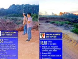Respon Cepat Aduan Warga, Polres Sergai Cek Dugaan Galian C Ilegal di Pegajahan