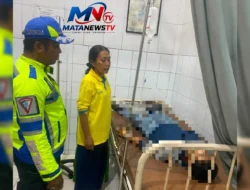 Dua Sepeda Motor Tabrakan di Jalinsum Sei Rampah, Dua Pengendara Alami Luka-Luka