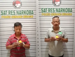 Dua Pengguna Sabu Ditangkap di Kebun Sawit Perbaungan, Satu Pelaku Masih Diburu Polisi