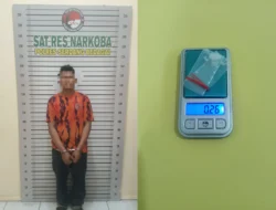 Polres Serdang Bedagai Gerebek Sarang Narkoba di Perbaungan, Seorang Pengedar Shabu Ditangkap