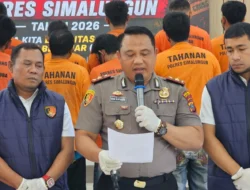 Operasi Antik Toba 2026, Polres Simalungun Ungkap 32 Kasus Narkoba dan Amankan 53 Tersangka