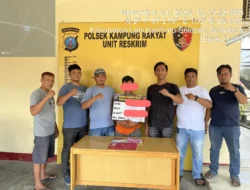 Polsek Kampung Rakyat Tangkap Pelaku Pencurian Emas dan Uang Tunai di Tanjung Medan