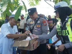 Polres Karimun Kawal Aksi Tolak Tambang Pasir Darat di Sawang Secara Humanis