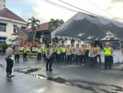 Polres Pematangsiantar Hadiri dan Amankan Penyambutan Jamaah Haji 2026