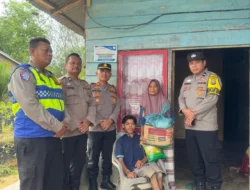 Sambut HUT Bhayangkara ke 80 Tahun 2026, Polsek Sungai Kanan Salurkan Bantuan Sosial Untuk Warga Kurang Mampu