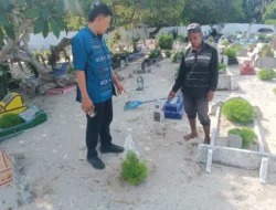 Polsek Teluk Mengkudu Selidiki Perusakan Tiga Makam di TPU Sialang Buah, Terduga Pelaku Diduga ODGJ