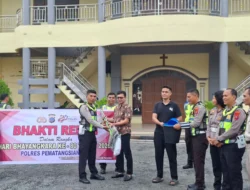 Sambut HUT Bhayangkara ke-80, Polres Pematangsiantar Gelar Bhakti Religi di Gereja dan Masjid