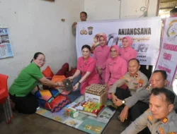 Sambut HUT Bhayangkara ke-80, Polres Labusel Anjangsana Personel Sakit Menahun