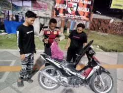 Patroli Blue Light Polsek Sunggal Cegah Balap Liar di Simpang Manhattan, Warga Beri Apresiasi