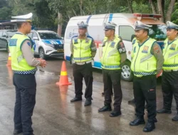 Satlantas Polres Sergai Tertibkan 30 Truk ODOL di Tol Medan–Tebing Tinggi
