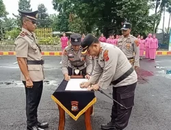 Polres Labusel Gelar Sertijab Kasat Reskrim dan Lantik Kasikum Baru