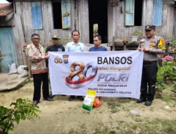 Sambut HUT Bhayangkara ke-80, Polres Labusel Salurkan 250 Paket Bansos untuk Warga Kurang Mampu