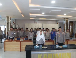 Polres Karimun Ikuti Kenduri Kebangsaan dan Doa Bersama, Perkuat Persatuan di HUT Bhayangkara ke-80