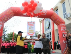 Jelang HUT Bhayangkara ke-80, Polres Sergai Gelar Olahraga Bersama Ribuan Peserta