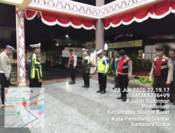 Polres Pematangsiantar Intensifkan Blue Light Patrol, Antisipasi 3C dan Gangguan Kamtibmas