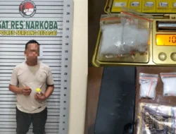Polres Sergai Ringkus Pengedar Sabu di Perbaungan, Sita 10,40 Gram Narkotika