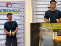Sat Res Narkoba Polres Sergai Tangkap Dua Kurir Narkoba, Sita 10,32 Gram Sabu dan Pil Ekstasi