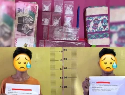 Satresnarkoba Polres Labuhanbatu Selatan Tangkap Pengedar Sabu di Kotapinang, Sita 6,86 Gram dan Uang Diduga Hasil Transaksi