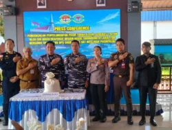 Gagalkan Penyelundupan 1,9 Ton Pasir Timah ke Malaysia, Lanal Tanjung Balai Karimun Amankan 5 Pelaku
