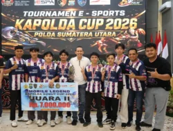Team GAMA Polres Sergai Raih Juara II Kapolri Cup Polda Sumut, Bukti Pembinaan Esport Berbuah Prestasi