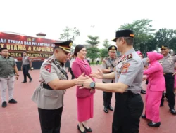 Kapolda Sumut Pimpin Sertijab, AKBP Rosef Efendi Resmi Jabat Kapolres Labuhanbatu Selatan