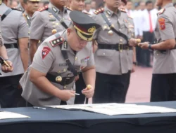 Ali Doar Nasution Sampaikan Apresiasi dan Ucapan Selamat kepada Kapolres Lama dan Baru Labuhanbatu Selatan