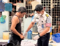 Razia Rutin Lapas Kotapinang Sita Pisau Cutter hingga Botol Kaca dari Kamar Hunian Warga Binaan