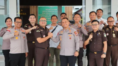 Perkuat Sinergitas, Kapolres Sergai Jalin Koordinasi dengan Kodim 0204/DS dan Kejari Serdang Bedagai