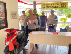 Polsek Balai Karimun Ungkap Kasus Curanmor, Buruh Harian Ditangkap usai Jual Motor Curian Rp2 Juta
