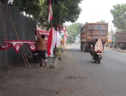 Jelang HUT Ke-81 RI, Pedagang Bendera Merah Putih Mulai Marak di Medan