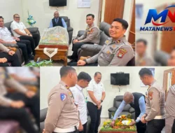 HUT ke-81 Mahkamah Agung, Polres Karimun Beri Kejutan untuk Pengadilan Negeri Tanjung Balai Karimun