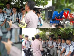 Bhabinkamtibmas Paya Bakung Sambangi Siswa, Ingatkan Bahaya Kenakalan Remaja