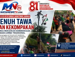 HUT RI ke-81 di Sungai Lakam Timur, Warga Meriahkan Kemerdekaan dengan Lomba dan Kekompakan