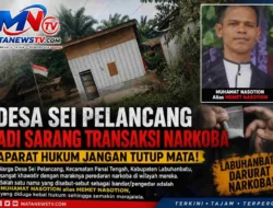 Desa Sei Pelancang Dicurigai Jadi Lokasi Transaksi Narkoba, Warga Minta Aparat Bertindak