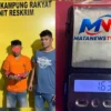 Polsek Kampung Rakyat Ringkus Pria Diduga Bawa Sabu 1,63 Gram di Perkebunan Sawit Tanjung Mulia