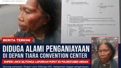 Diduga Dianiaya di Depan Tiara Convention Center, Wartawati Lapor ke Polrestabes Medan