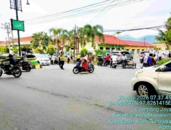Bukan Sekadar Mengatur Lalu Lintas, Polres Aceh Tenggara Lindungi Pelajar Saat Berangkat Sekolah