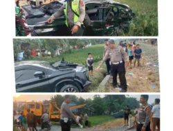 Avanza Tertabrak Kereta Api di Perlintasan Tanpa Palang Sei Bamban, Satu Orang Meninggal Dunia