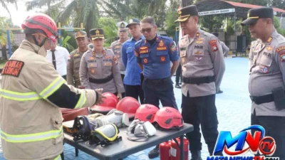 Polres Karimun Gelar Apel Kesiapsiagaan Karhutla, Perkuat Sinergi Lintas Instansi