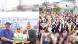 Pelindo Regional 1 Dukung Car Free Day Belawan, Dorong Gaya Hidup Sehat dan Penguatan UMKM