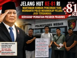 Jelang HUT ke-81 RI, Keluarga Wartawan Korban Pencurian di Pancur Batu Harap Perhatian Presiden Prabowo
