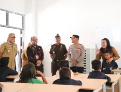 Forkopimda Sergai Tinjau Sekolah Rakyat, Kapolres Tegaskan Komitmen Kawal Lingkungan Belajar Kondusif