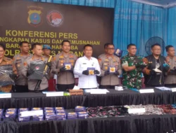 Polrestabes Medan Musnahkan Narkotika dan Barang Ilegal, Sebagian Diduga Berasal dari Luar Negeri