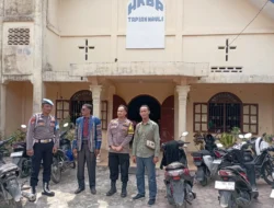 Polres Batu Bara Pastikan Ibadah Minggu di Sejumlah Gereja Berlangsung Aman dan Kondusif
