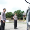 Kapolres Sergai Cek Kendaraan Dinas, Temukan Ban Gundul hingga Plat Nomor Belum Sesuai
