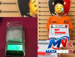 Polisi Bekuk Akim di Kotapinang, Sabu 4,21 Gram Diamankan